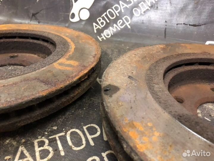 Диск тормозной передний Nissan Qashqai J10E 1.6