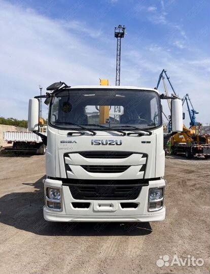 Бортовой грузовик Isuzu Giga CYZ52T с КМУ XCMG, 2024