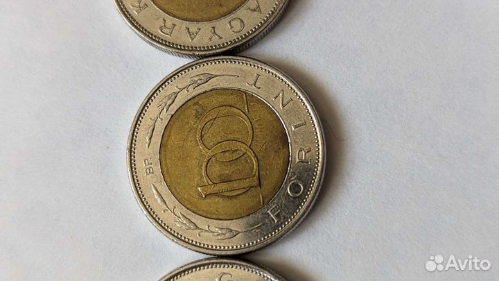 100 форинтов Венгрия 5 штук