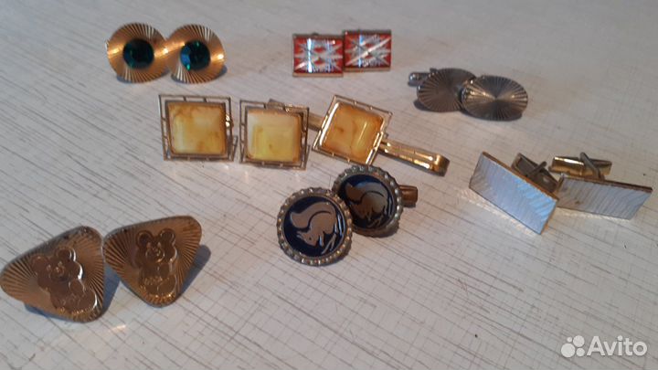 Запонки мужские СССР