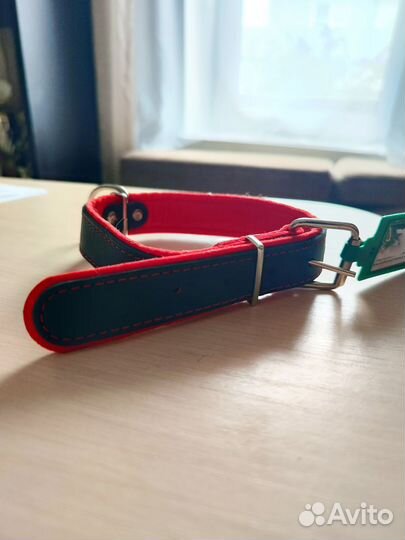 Ошейник для крупных собак Фетр 45-70см толщина 35