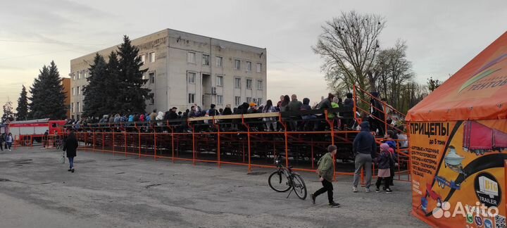 Трибуны для мероприятий заграждения