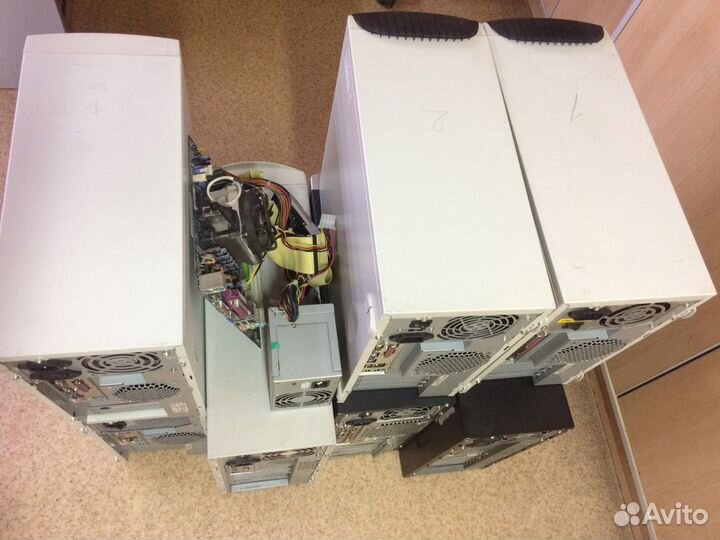 Компьютеры, рабочие, socket 478/754(AMD) /775
