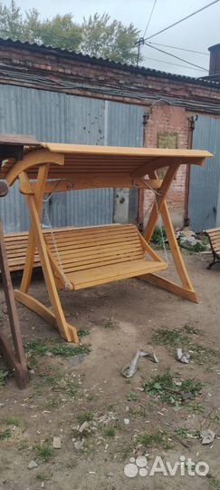 Качели садовые на авито