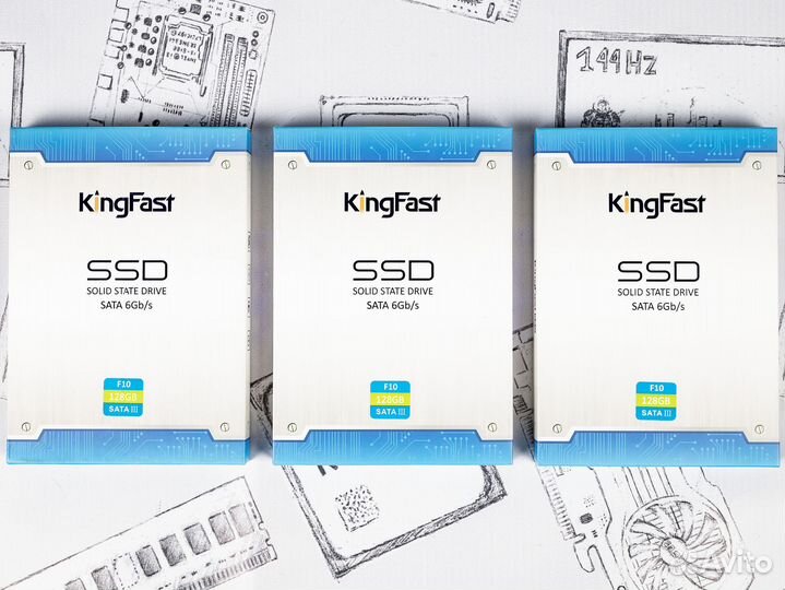 Твердотельный накопитель (SSD) Kingfast PRO 6 128