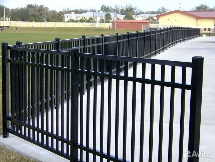 Забор сварной из профтрубы