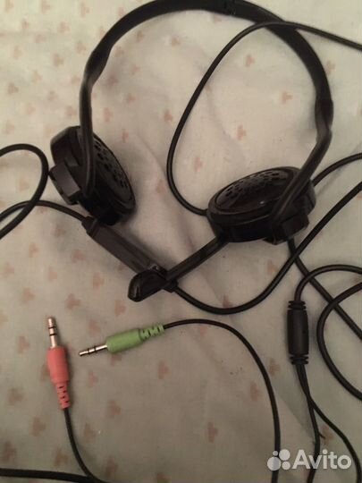 Наушники с микрофоном Джениус