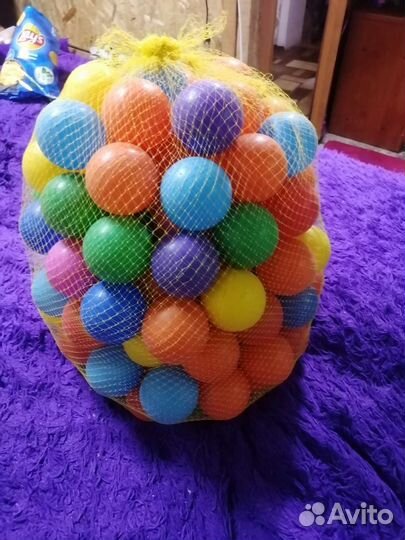 Сухой бассейн с шариками бу