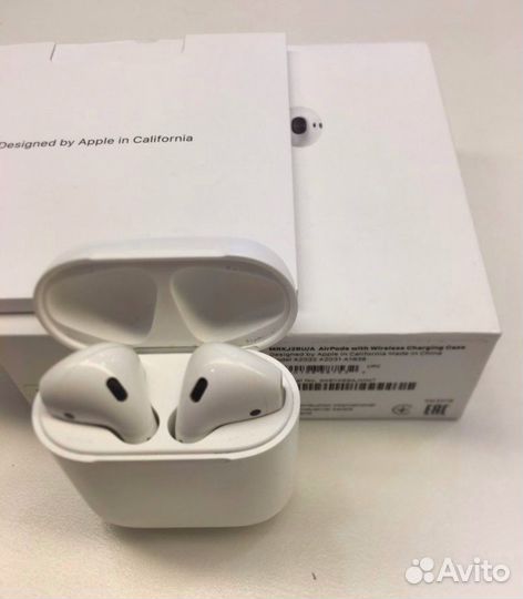 Беспроводные наушники Apple Airpods 2 оригинал