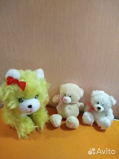 Игрушки мягкие
