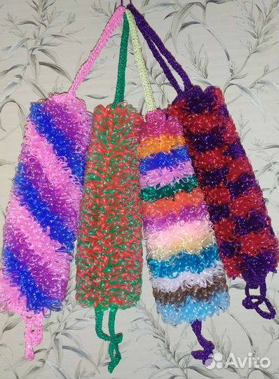 Мочалки ручной работы