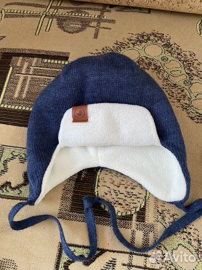 Демисезонная шапка на мальчика