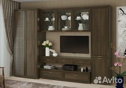 Гостиная модульно