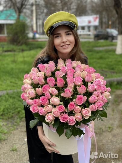 Цветы розы с доставкой в Армавире