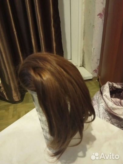 Шиньон из натуральных волос