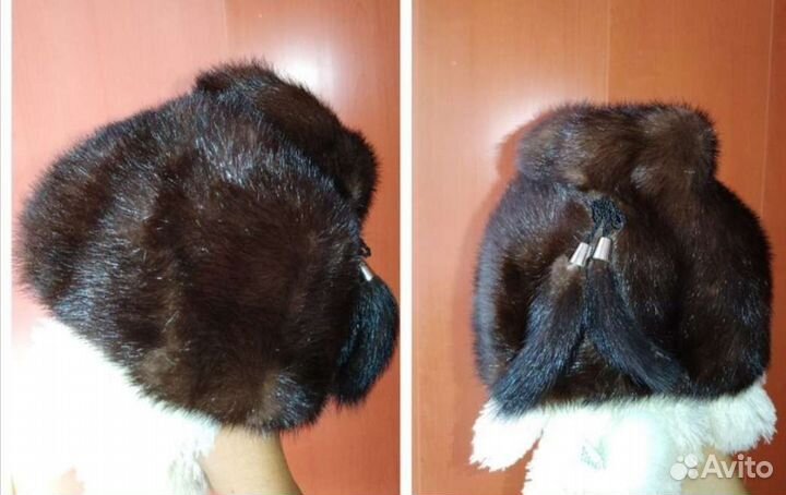 Шапки женские из норки