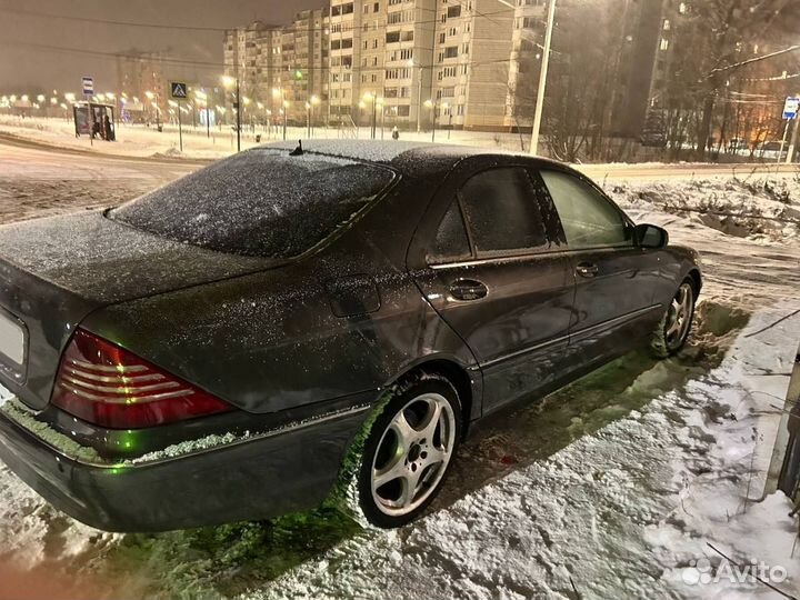 Mercedes-Benz S-класс 4.3 AT, 2000, 320 000 км