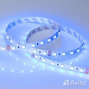 Светодиодная лента RT 2-5000 24V RGB 2x (5060, 300