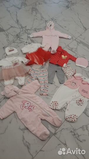 Вещи пакетом на девочку