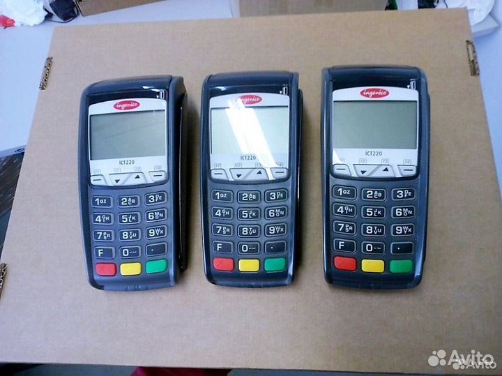 Ingenico ICT220 и IPP220 для эквайринга