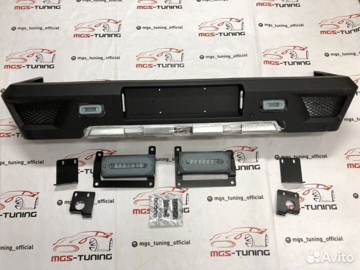 Задний бампер Mercedes G-class w463 AMG