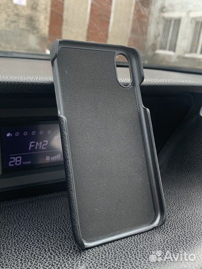 Кожаный чехол iPhone XR