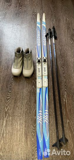 Комплект лыжный детский Nordway Bliss NNN 150