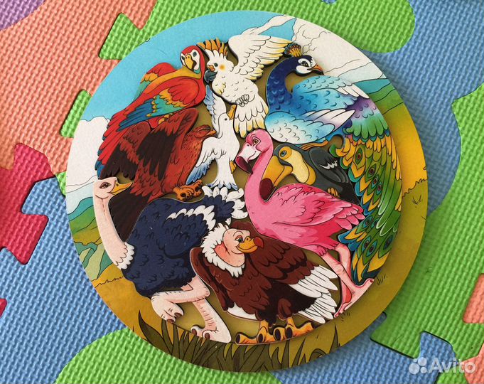 Деревянные пазлы для детей