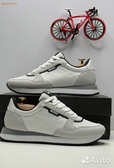 Удобные кроссовки Boss (41-45р) для мужчин