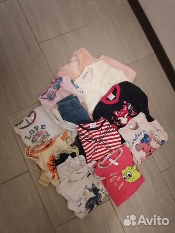 Детские вещи пакетом на девочку 98 см sweet berry