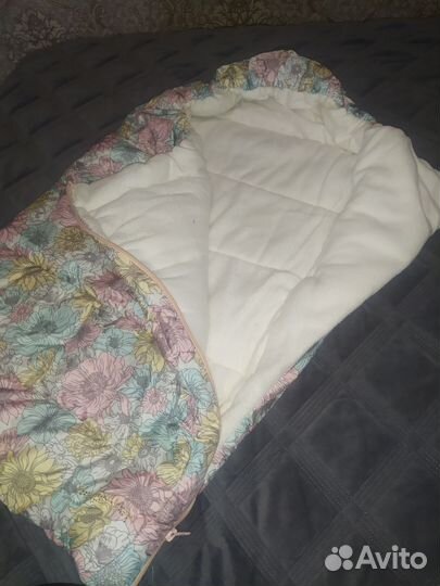 Зимний конверт в коляску