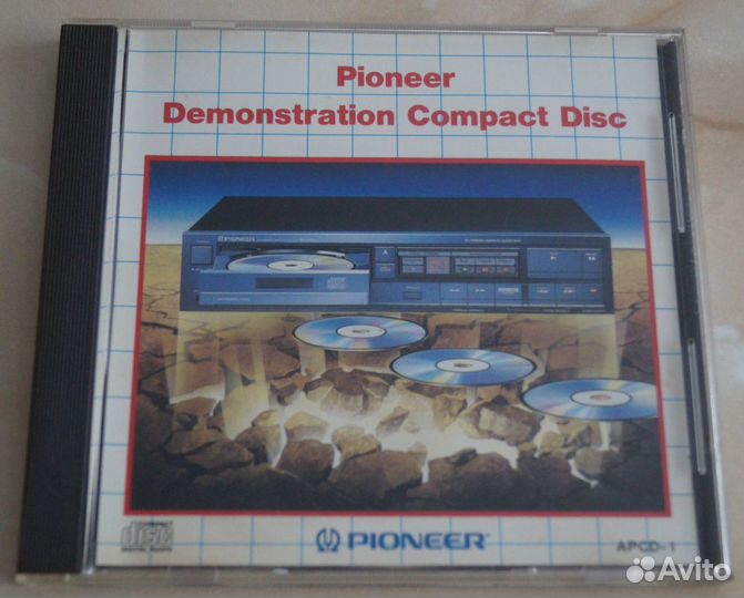 Оригинальный демонстрационный CD Pioneer apsd-1
