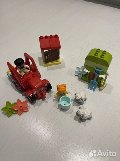 Lego duplo 10950 Трактор на ферме