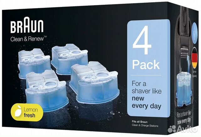 Чистящее средство для бритвы Braun CCR 4