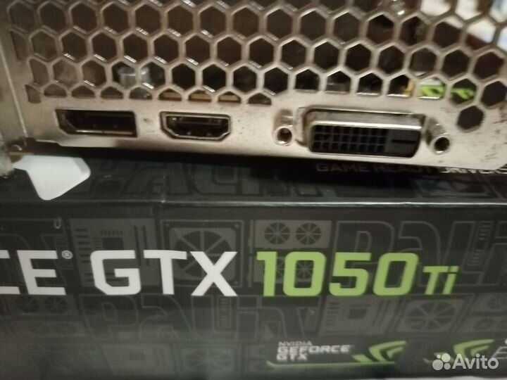 Видеокарта 1050ti