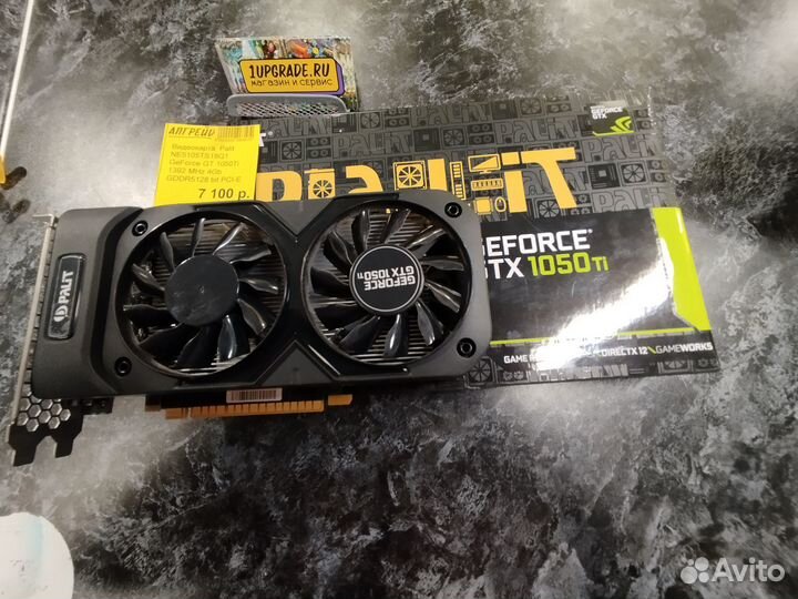 Видеокарта asus GTX 1050Ti 4Gb