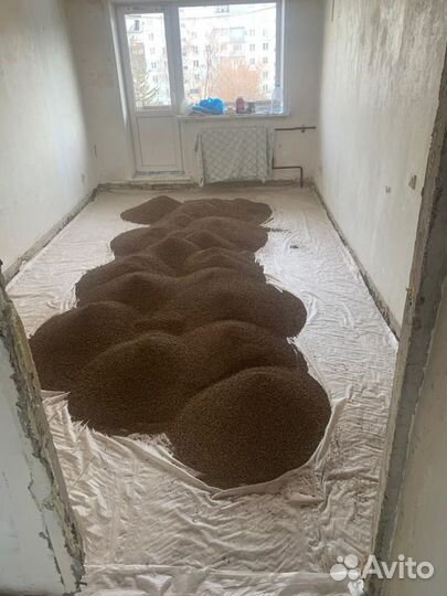 Стяжка пола knauf. Сухая