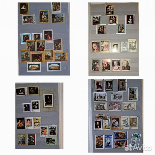 Альбомы с марками, Ленин, художники