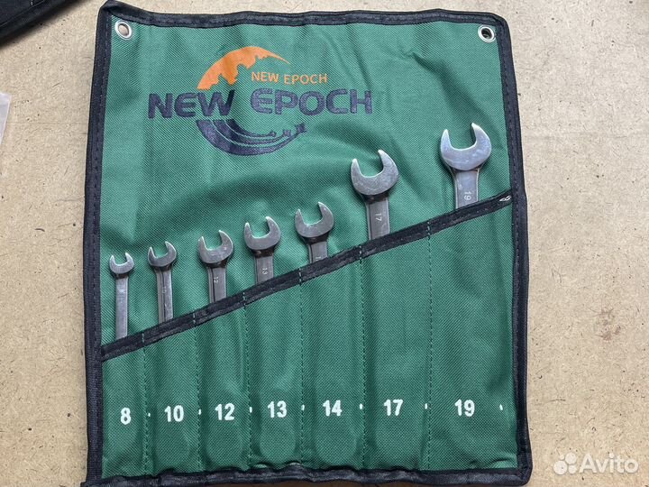 Набор инструмент Ключи с трещеткой