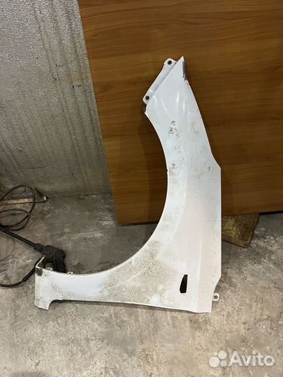 Крыло переднее левое хендай Солярис