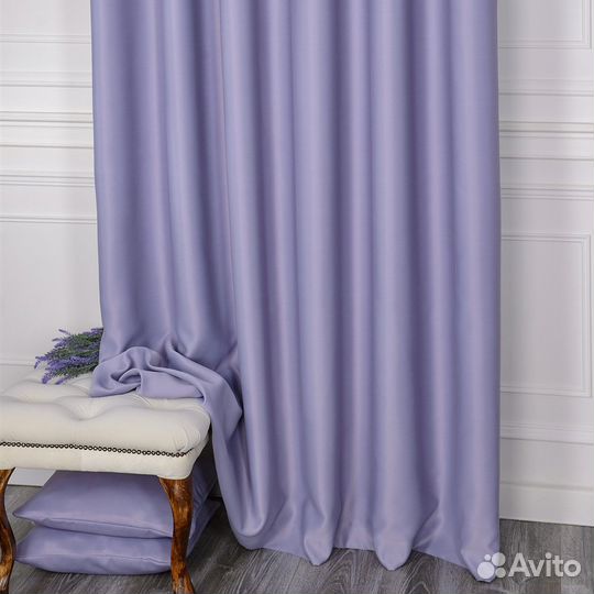 Комплект штор блэкаут Амадео Лавандовый