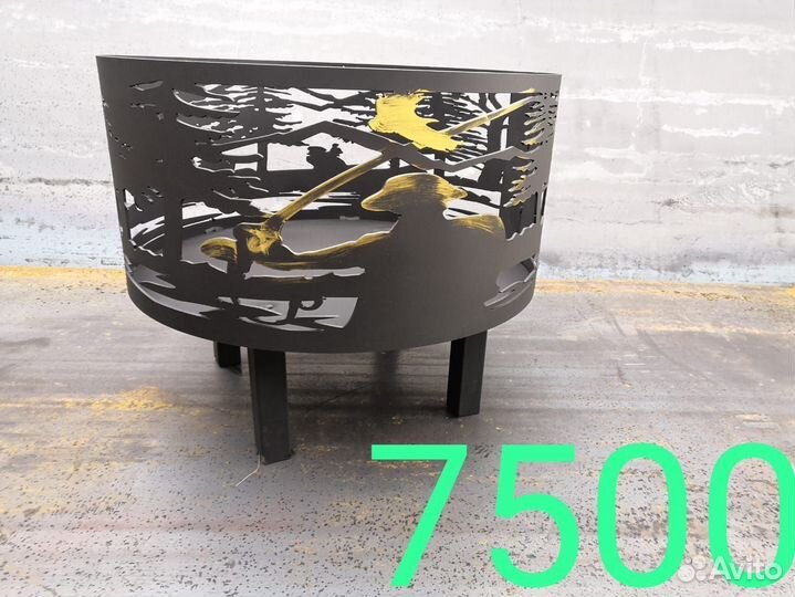 Чаша для костра, Мангалы в виде животных