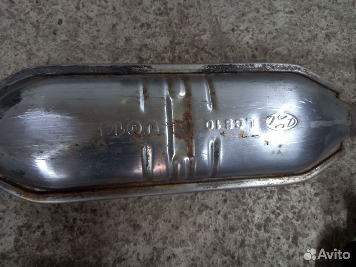 Глушитель резонатор Hyundai accent