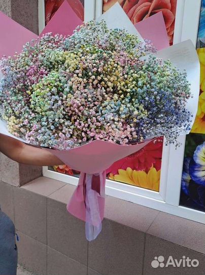 Букеты, композиции из гипсофилы. С доставкой