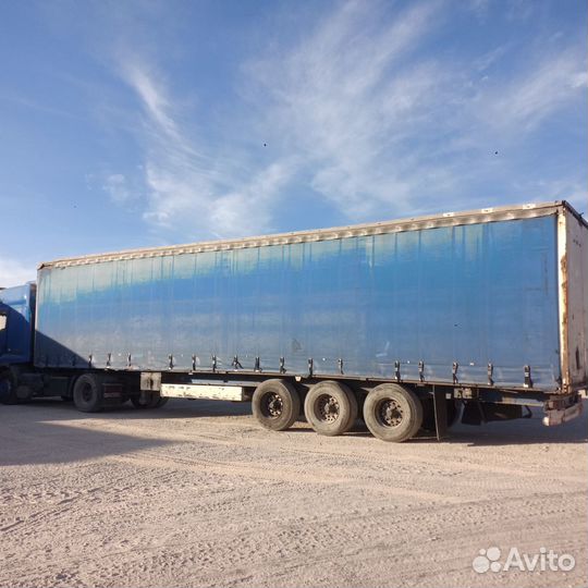 Полуприцеп тентованный Krone SDP27, 2004