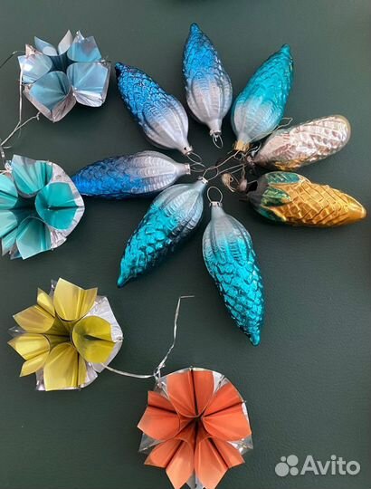 Елочные игрушки СССР