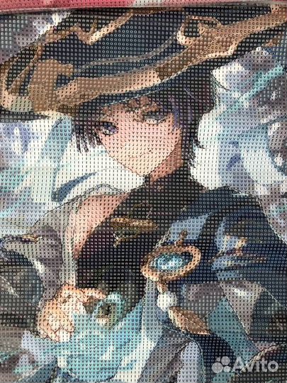 Алмазная мозаика геншин Скарамучча аниме новые