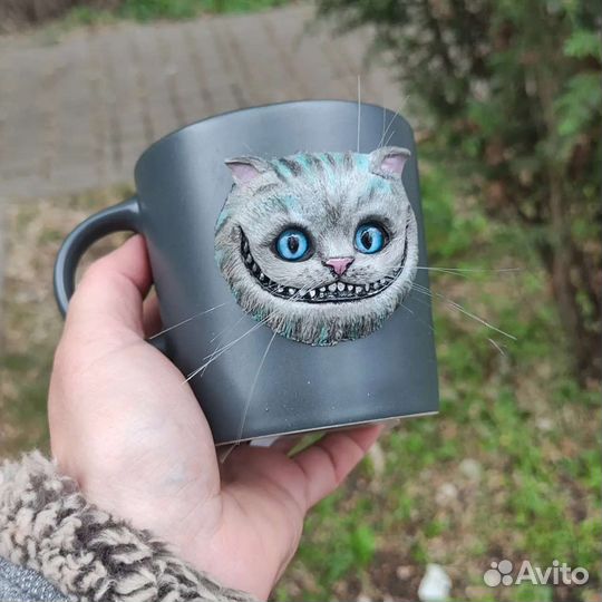 Кружка Чеширский кот