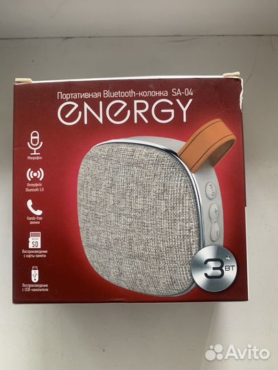 Портативная колонка energy
