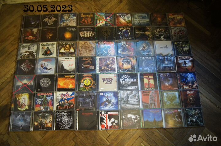 CD диски metal, rock, русский рок Часть 1
